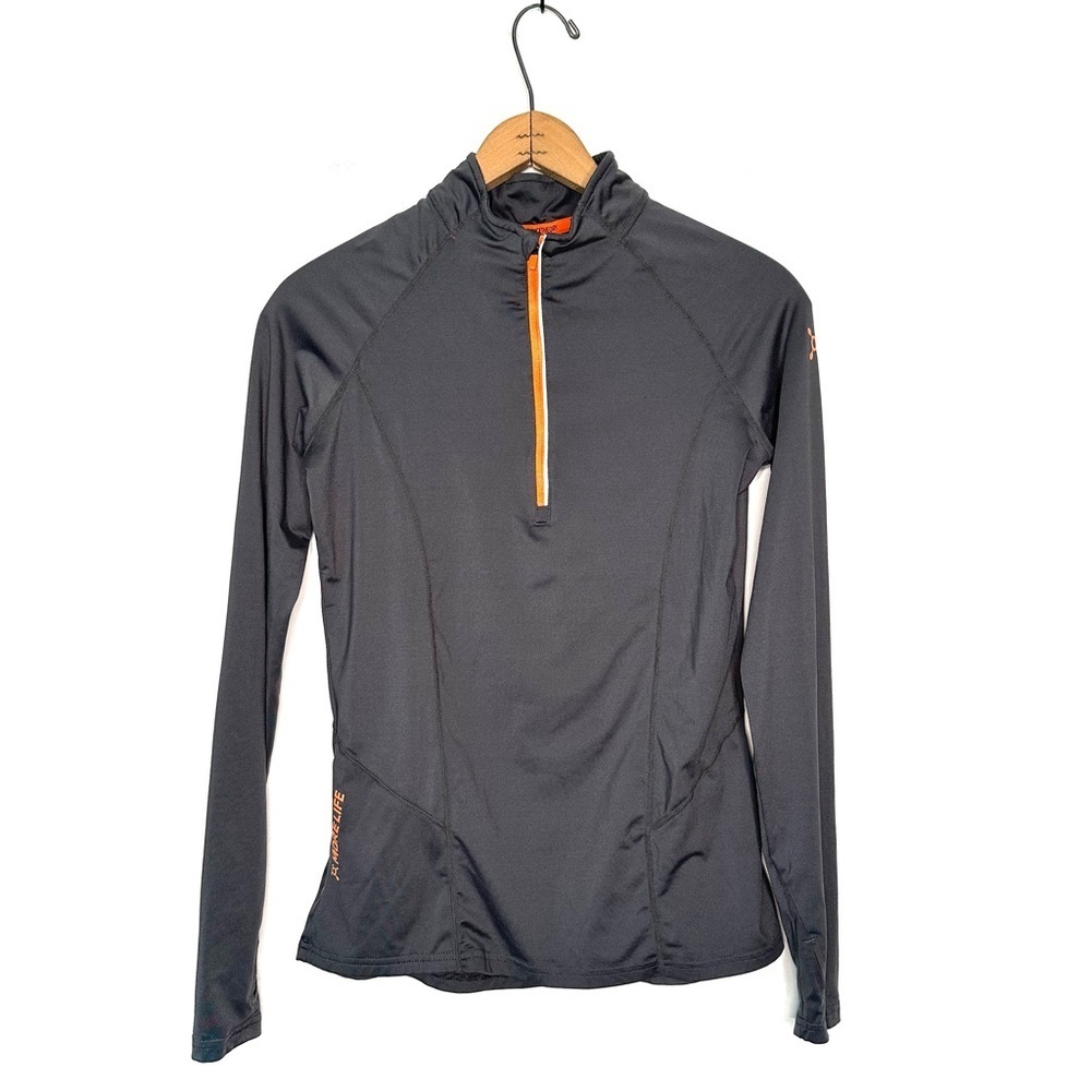 Orange Theory | Gray Pullover Athletic Top Size Small